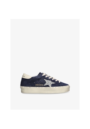 Womens Golden Goose Hi Star 82811 Suede Low-Top Trainers