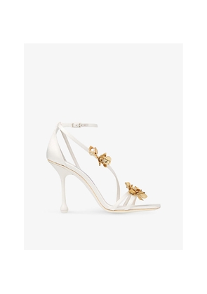 Womens Jimmy Choo Zea 96 Satin Heeled Sandals