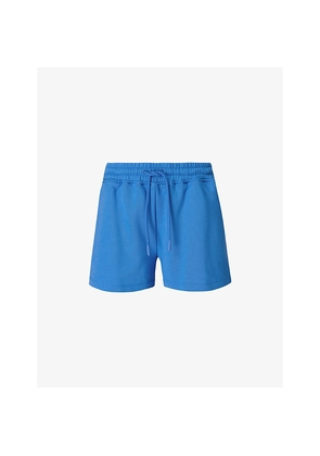 Womens Sweaty Betty Revive Boxy Cotton-Blend Shorts