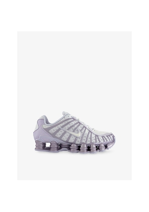 Womens Nike Shox TL Leather, Mesh and Shell Low-Top Trainers
