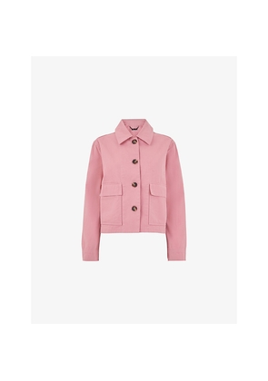Womens Whistles Marie Patch-Pocket Cotton Jacket