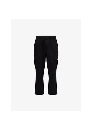 Mens Represent Standard Cargo Drawstring Stretch-Cotton Trousers