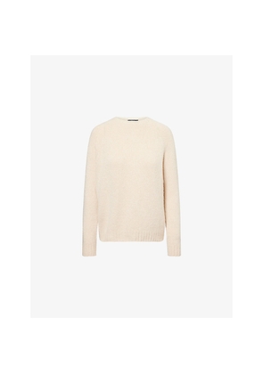 Womens Weekend Max Mara Ghiacci Round-Neck Wool-Blend Jumper