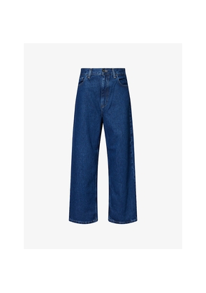 Womens Carhartt WIP Brandon Straight-Leg Denim Jeans