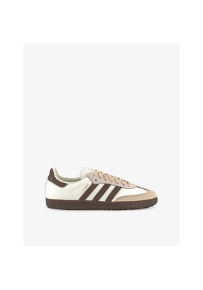 Womens Adidas Samba OG Leather Low-Top Trainers