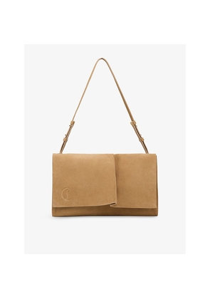 Womens Christian Louboutin Baggy Large Leather Shoulder Bag