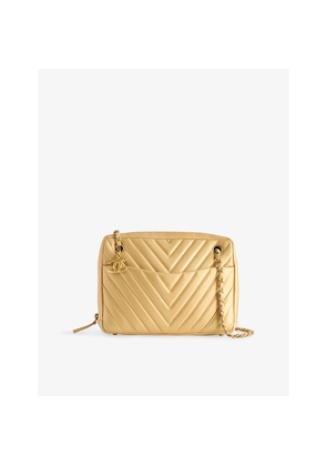 Womens Reselfridges Pre-Loved Chanel Camera Leather Shoulder Bag