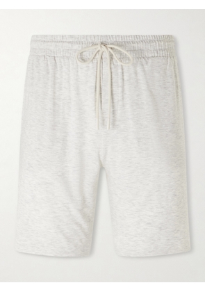 Zimmerli - Straight-Leg Lyocell-Blend Jersey Shorts - Men - Neutrals - S