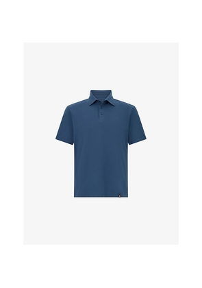 Mens Boggi Milano Short-Sleeve Stretch-Cotton Polo Shirt