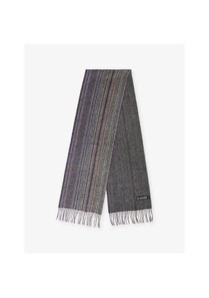 Mens Paul Smith Trent Striped Wool Scarf