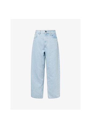 Womens Carhartt WIP Brandon Wide-Leg Denim Jeans