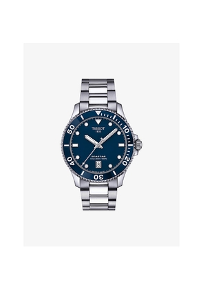 Mens Tissot T120.410.11.041.00 Seastar 1000 40mm Stainless-Steel Quartz Watch