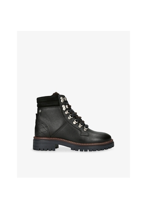 Womens Barbour Bamburgh Leather Hiker Boots