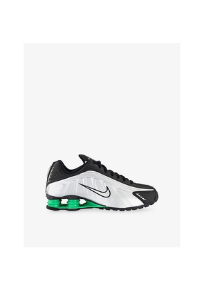 Mens Nike Shox R4 Leather and Mesh Trainers