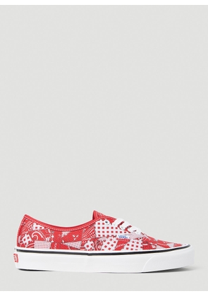 Vans x WP Authentic Sneakers - Man Sneakers Red Us - 10