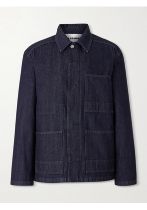 Jil Sander - Denim Blouson Jacket - Men - Blue - IT 46