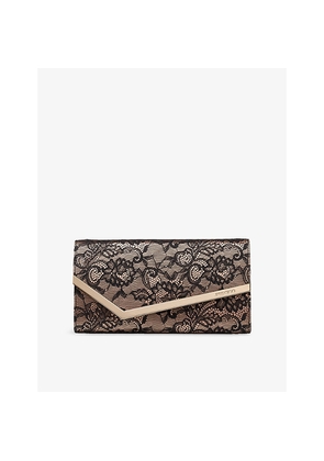 Womens Jimmy Choo Emmie Lace Clutch Bag