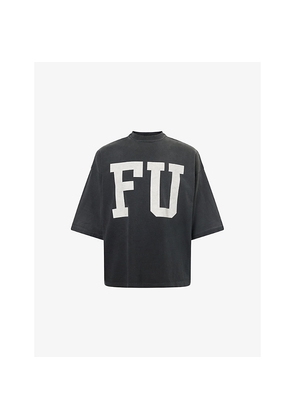 Mens Fear Of God Fu Educate Relaxed-Fit Cotton-Jersey T-Shirt