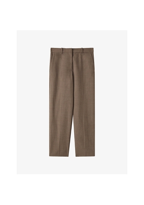 Womens Joseph Trina Straight-Leg Wool Trousers