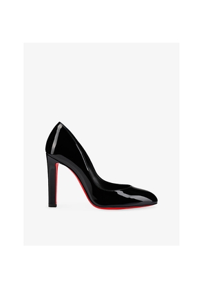 Womens Christian Louboutin Fannylove 100 Patent Heeled Courts