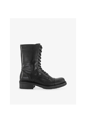 Womens Vagabond Shoemakers Karlie Lace-Up Leather Ankle Boots