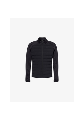 Mens Gymshark Hybrid Quilted Nylon Jacket