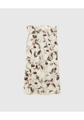 Stella McCartney - Cherry Print Midi Skirt, , Size: L