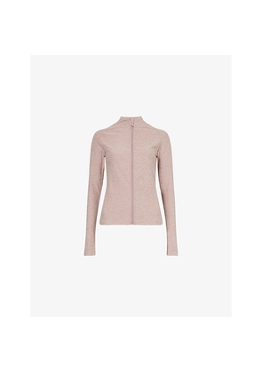 Womens Monday Cambria High-Neck Stretch-Woven Jacket