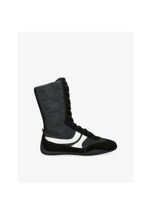 Womens Steve Madden Paxtin Woven Trainers