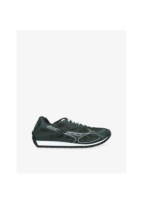 Mens Bottega Veneta Orbit Woven Trainers