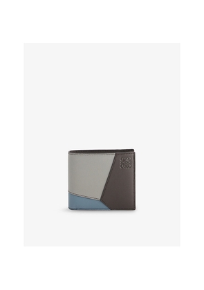 Mens Loewe Puzzle Edge Bifold Leather Wallet