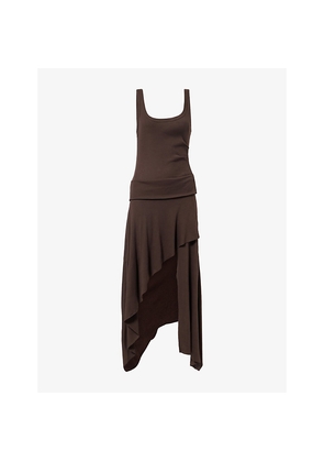 Womens Bec & Bridge Emerson Tank Stretch-Cotton Midi Dress