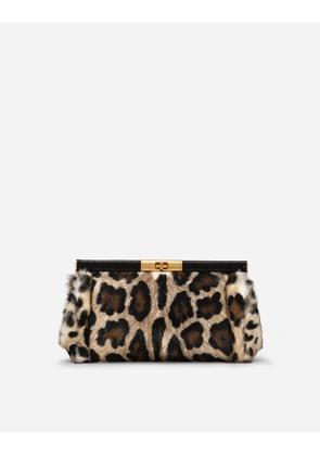 Dolce & Gabbana Large Marlene Shoulder Bag - Woman Shoulder And Crossbody Bags Beige Onesize