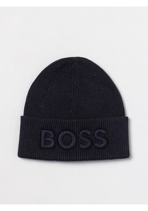 Hat BOSS Men color Navy