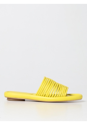 Heeled Sandal PALOMA BARCELÒ Woman color Yellow