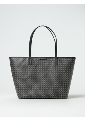 Tory Burch Ever-Ready coated cotton bag with all-over monogram