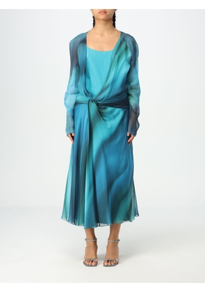 Dress ALBERTA FERRETTI Woman color Green