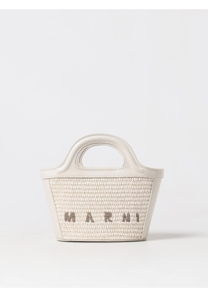 Handbag MARNI Woman color White