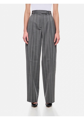 Pants SPORTMAX Woman color Grey