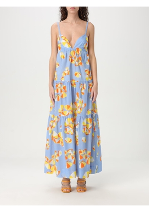 Dress MOSCHINO JEANS Woman color Gnawed Blue