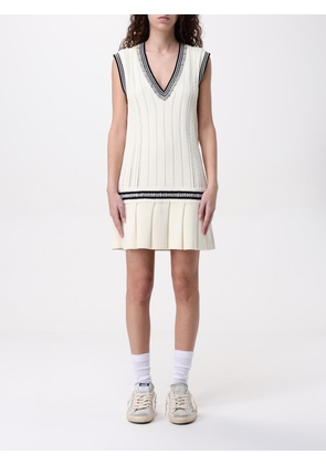 Dress GOLDEN GOOSE Woman color White