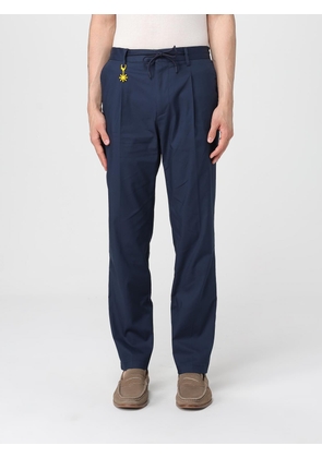 Pants MANUEL RITZ Men color Blue
