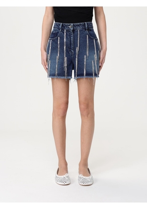 Shorts PATRIZIA PEPE Woman color Denim