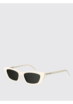Sunglasses SAINT LAURENT Woman color White