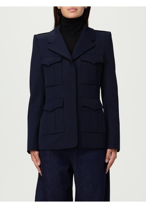 Jacket MCQUEEN Woman color Blue