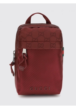 Shoulder Bag GUCCI Men color Burgundy