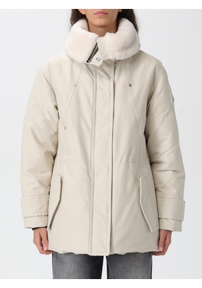 Coat MOOSE KNUCKLES Woman color Milk