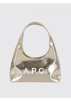 Shoulder Bag A. P.C. Woman color Gold