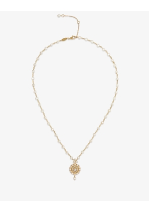 Dolce & Gabbana Pearl Necklace 18-carat Yellow Gold And Pearls    - Woman Necklaces Gold Onesize