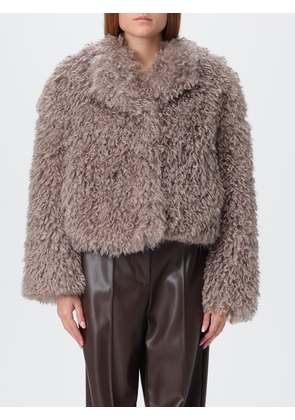 Fur Coat TAGLIATORE Woman color Camel